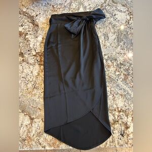 Dress Forum Black High Low Skirt